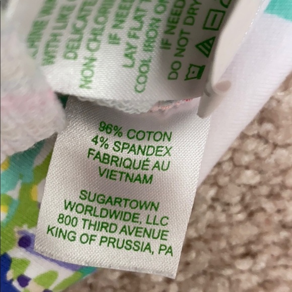 Like New Lilly Pulitzer cotton zip up - Picture 8 of 8